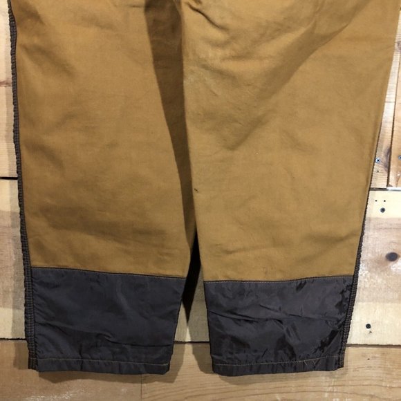 Vintage American Field Canvas Brush Field Hunting Pants Mens Size 40x30 Brown - Picture 9 of 10